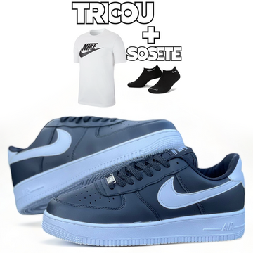 AF1 Low Negru-Alb